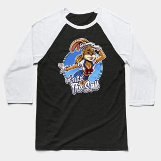 Sailor Bunny Artwork Baseball T-Shirt